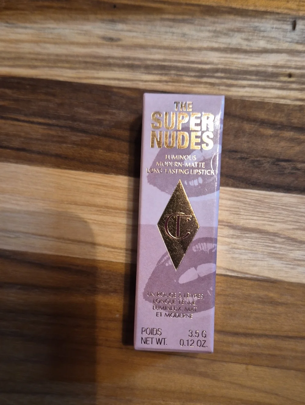 Charlotte Tilbury The Super Nudes Matte Lipstick: Catwalking, Full Size, NIB